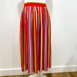 Forever 21 colorful pleated skirt Size S